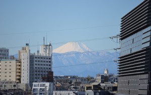 富士山｜2015年1月3日｜東京・自由が丘のフラワーアレンジメント教室｜フラワードロップス