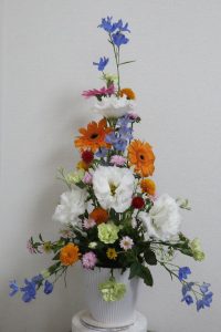 ブリティッシュ・トラディショナル, Flower Drops コースⅡ,20260904,東京,自由が丘,フラワーアレンジメント,フラワースクール,フラワー教室,フラワードロップス