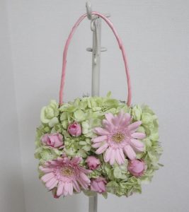 ハンドバッグブーケ, Flower Drops コースⅠ,20260919,東京,自由が丘,フラワーアレンジメント,フラワースクール,フラワー教室,フラワードロップス
