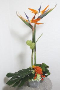 グリーン・グリーンアレンジ, Flower Drops コースⅡ,20260923,東京,自由が丘,フラワーアレンジメント,フラワースクール,フラワー教室,フラワードロップス